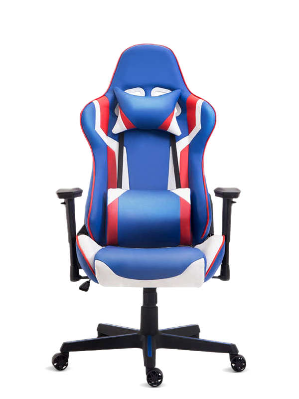 ファッショナブルな回転 PC オフィスゲーミングチェアレーシングチェアゲーマー PU ゲーミングチェア 
